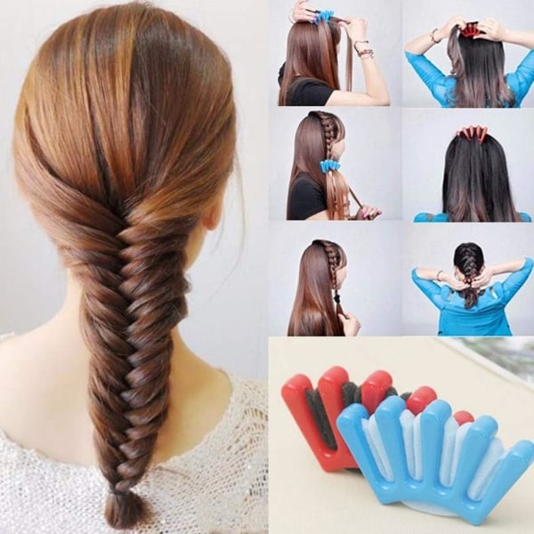 1 piece of hair accessory headgear Centipede braid four strand