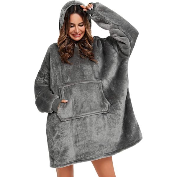 Hættetrøje, tæppe, tæppe, flanell sweatshirt