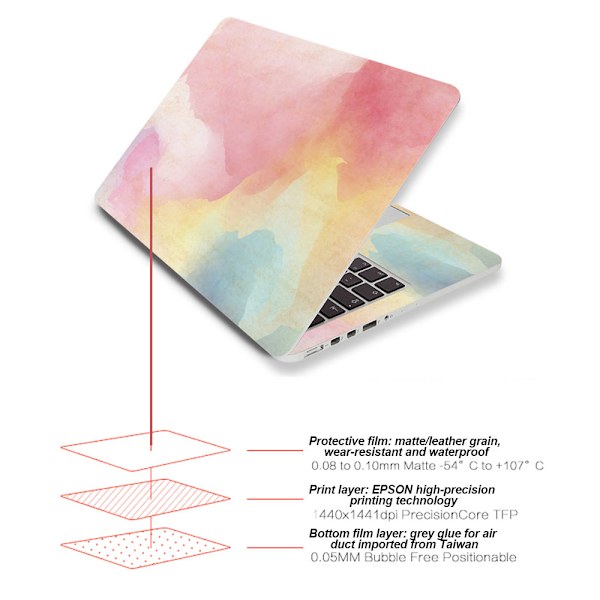 Passar för Apple bärbar film macbook air 13 pro 15 tum dator