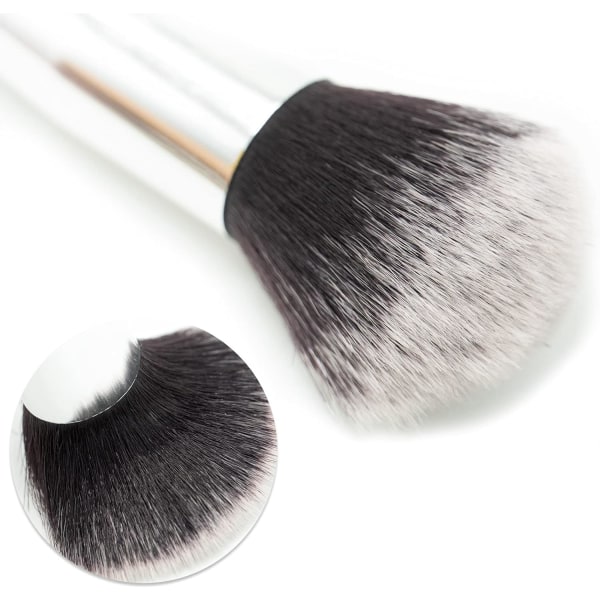 Sminkebørste Foundation Brush, Flat Head Kabuki Brush Blender,