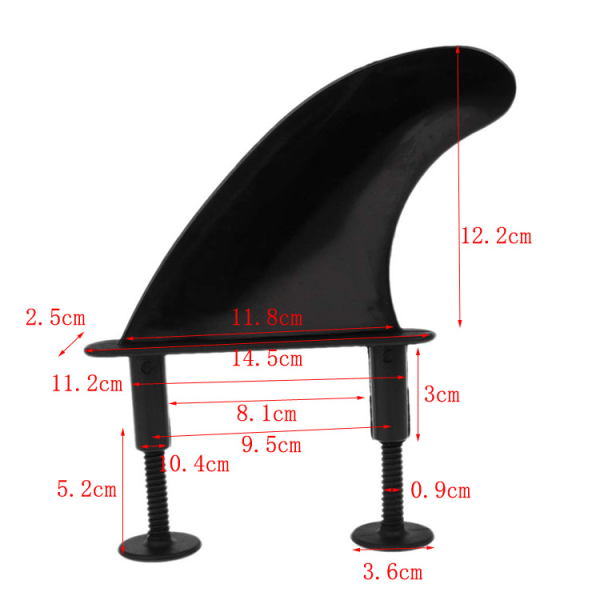 Surfebrett softboard TPU ror plast mykt surfebrett finnesett