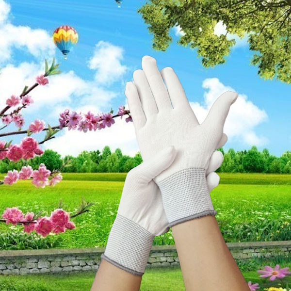 Nylon-handskar för frihands-maskinquiltning