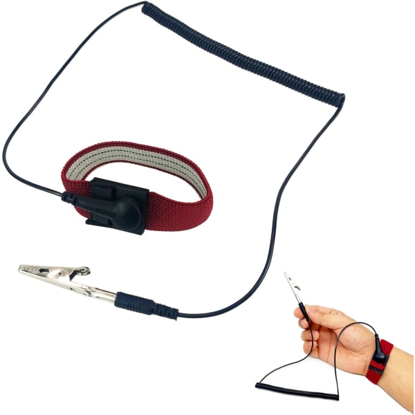 Antistatisk handledsband, handledsband antistatiskt handledsband