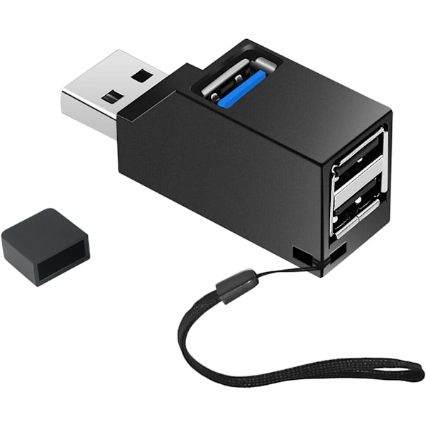 USB Hub, 3 Port Høj USB 3.0 Hastigheds Splitter Plug and Play Bus Drevet til MacBook, Mac Pro/Mini, iMac, Surface Pro, XP