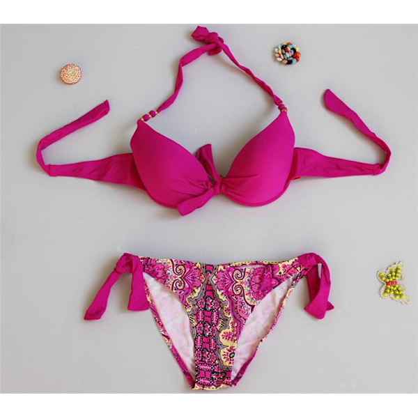 2 kpl Uimapuvut Kesä Ulkokoriste Bikini Vihreä M