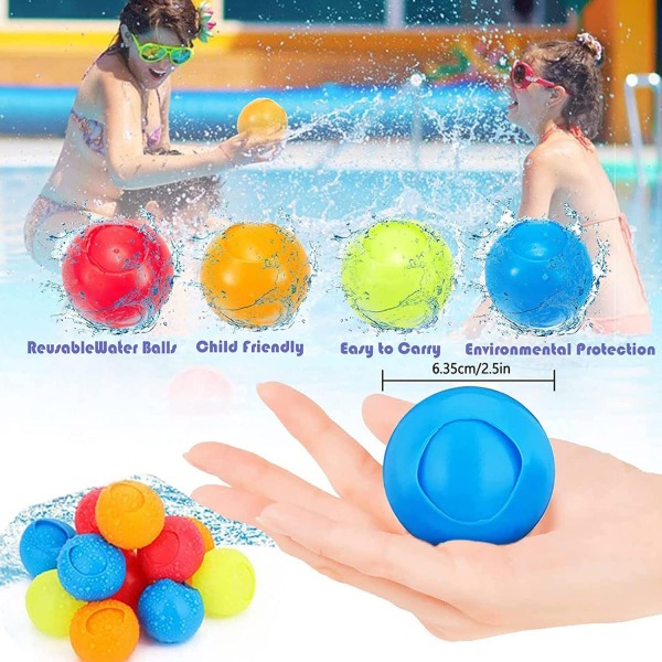 12 stk vannballonger vannspill vannballonger utendørsbasseng