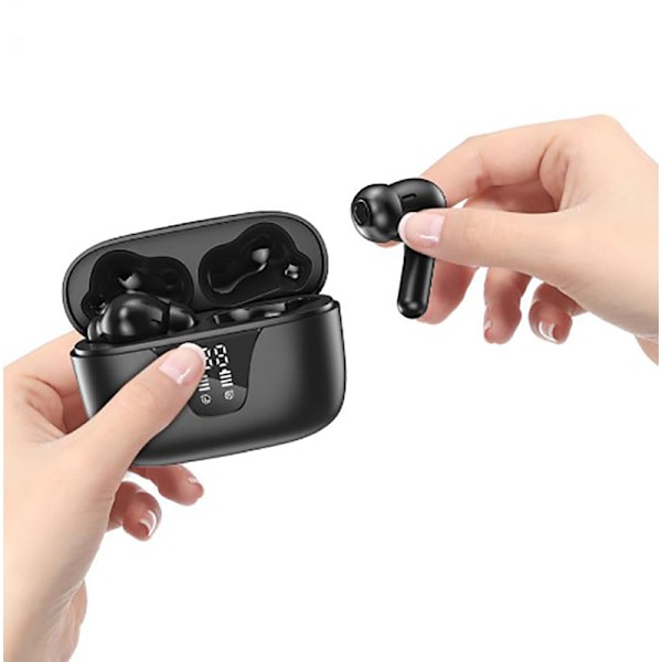 Taiyu 1 stk. Trådløse Bluetooth 5.3 In-Ear Hovedtelefoner med 4 ENC