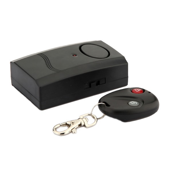 1 pcs Door & Window Vibration Alarm with Remote Control Home