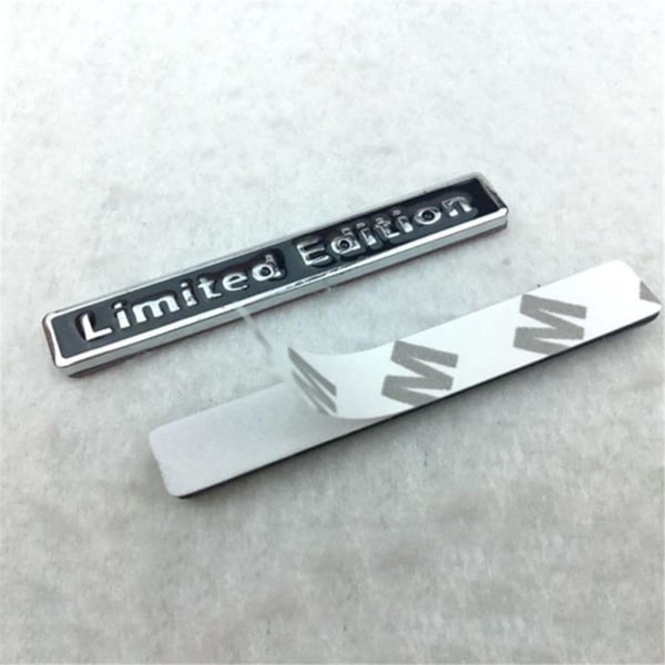 4 pieces limited models logo stickers for Audi 4WD modified cars