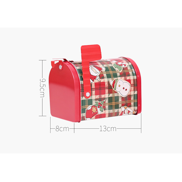 Julklapp Stor Järnask 13*9.5*8cm 2 stycken