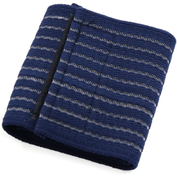 Mørkeblå Elastisk Sports Håndledsstøtte Bånd Håndflade Wrap Bandage