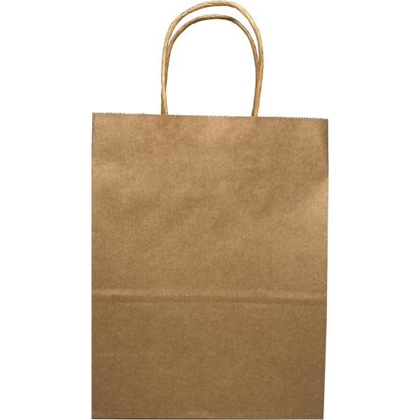Bruna papperspåsar, presentpåsar, matpåsar, papperspåsar med bärhandtag