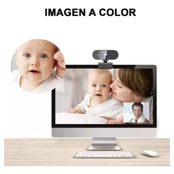 Webkamera til computer Hd 1080p Usb Laptop Mikrofon