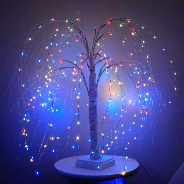 1 st Fairy Light, 50cm LED Mini Julgran Light Willow