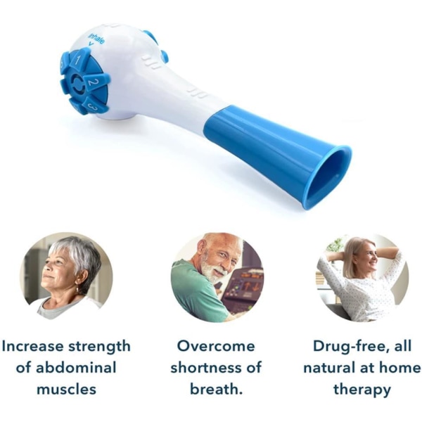 1 Stykke Slankende Pustestrener The Breather Justerbar Lunge