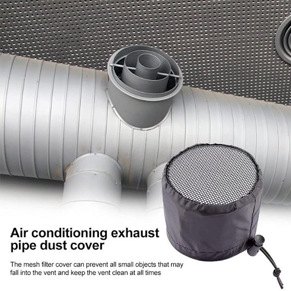 2 st Växthus Tält Avgas Slangskydd Ventilation Filter Skydd Damm
