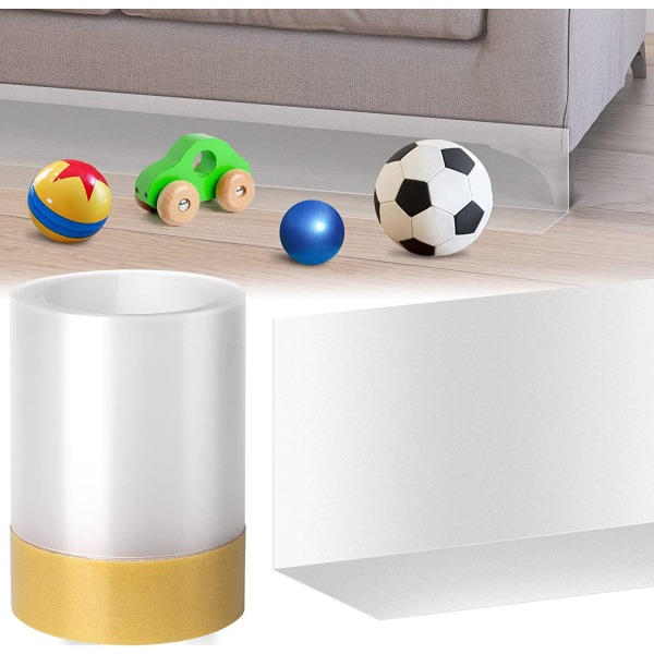 1 bit PVC-soffpropp Klippbar Återanvändbar leksaksblockering under sängen