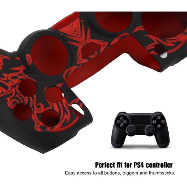 1 stk PS4 controller etui, silikone controller etui, blødt
