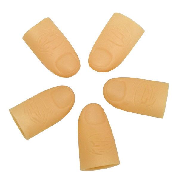 Set med 3 magiska tumljus, falska fingrar LED magiskt finger