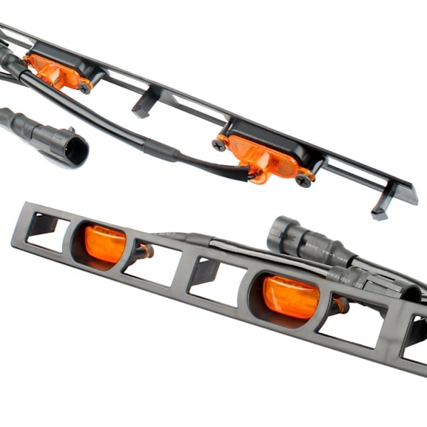 Til 12-15 Toyota Tacoma Front Grill Amber LED-enhed med ledningsnet