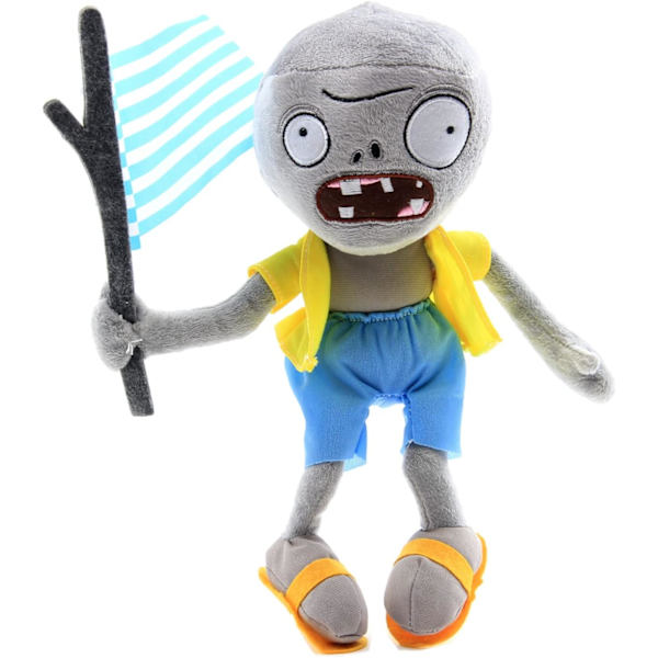 Zombies Plys Legetøj Strand Flag Zombie Plysdyr Fyldte Bløde