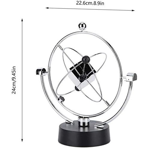 Orbital Magnetisk Sving Kunsthåndværk, Orbital Evig Bevægelse Dekoration Kunsthåndværk Dekoration Til Skrivebordet Magnetisk Dekorativ Sving Pendul