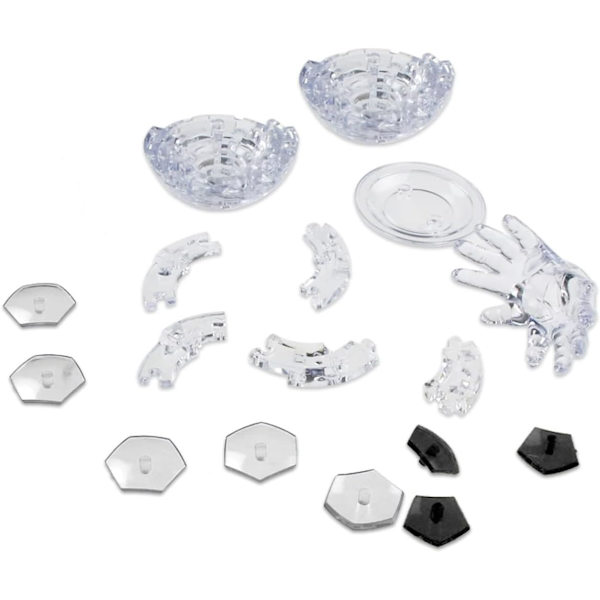 3D-kristallipalapeli 77 palaa 3D-pallopalapelit Musta jalkapallolelut, F