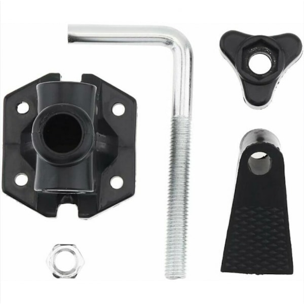 Sort Universal Bordstander Clip, Legering Udskiftningsholder til Mikrofonstativ/Bordlampe