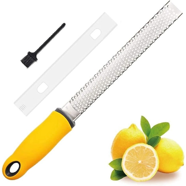 Køkkenrive Scholl Ostrive Manuel Fødder Rustfrit Stål Zestrive til Spaetzle Citron Parmesan Ingefær Hvidløg Muskatnød Chokolade Kokosnød Gulerod