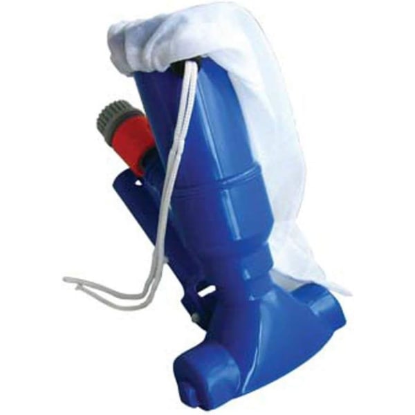 Pool vacuum cleaner with blue net