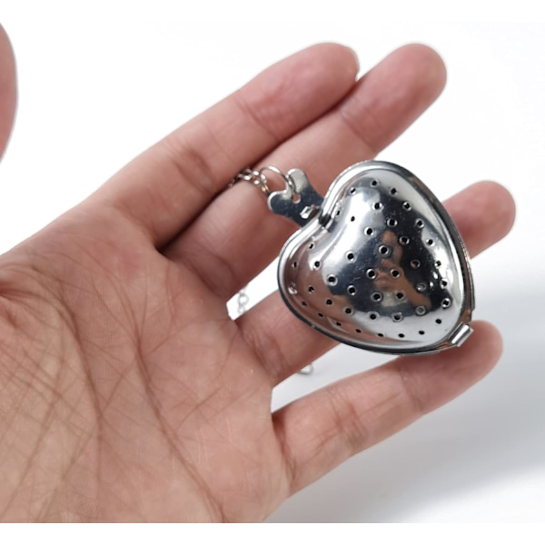 15 kpl 410 ruostumattomasta teräksestä valmistettuja teepalloja, teesuodatin, teevälike, diffuusori (4,5 cm)