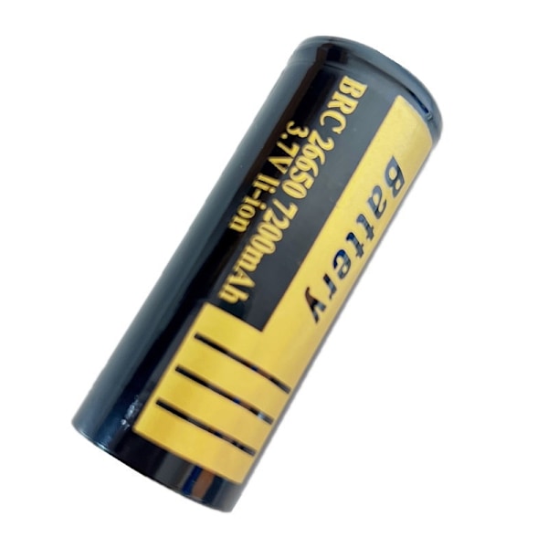 1 st Li-Ion batteri 7200mAh 3.7V Uppladdningsbar Hög Kapacitet