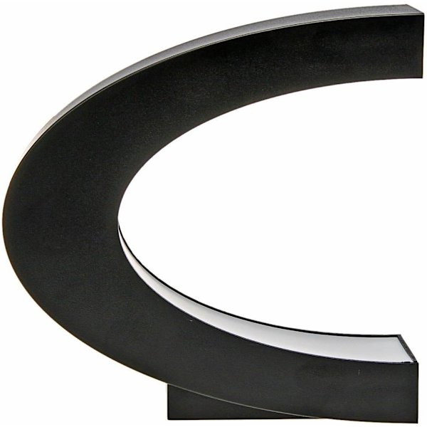 1 stk flytende klode (med LED-lys) C-formet magnetisk