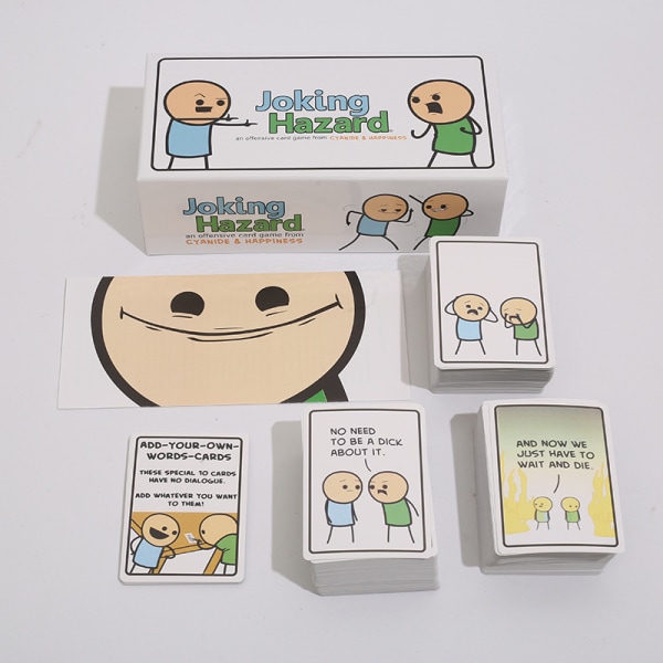 1 Piece English version joking hazard party game cards board