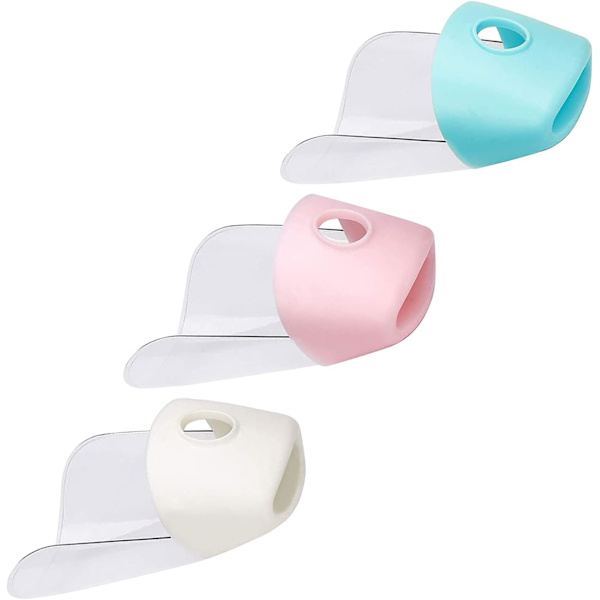 3 Stykker (Pink, Blå, Hvid) Vandhaneforlængere til de fleste Vandhaner