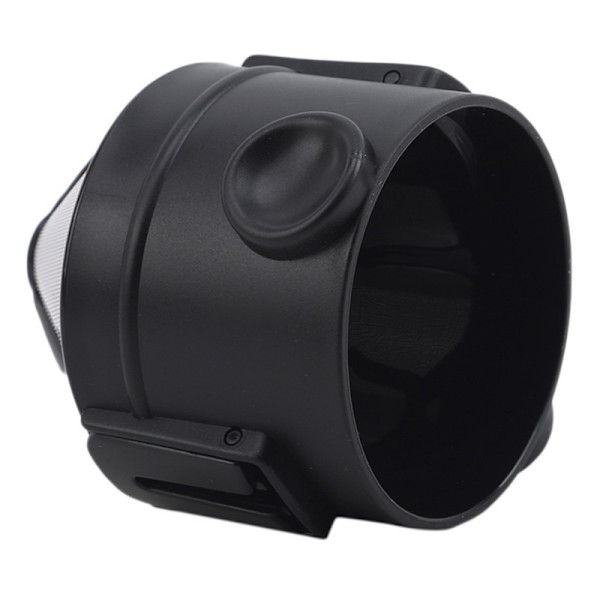 1 Styck Svart Liten Ängel Kaffe Filter Rostfritt Stål Filter