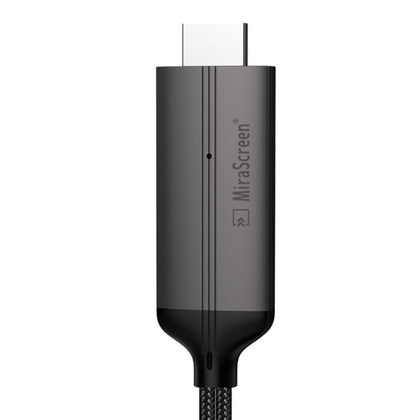 Lightning till HDMI-kabeladapter Kompatibel med iPhone iPad, App