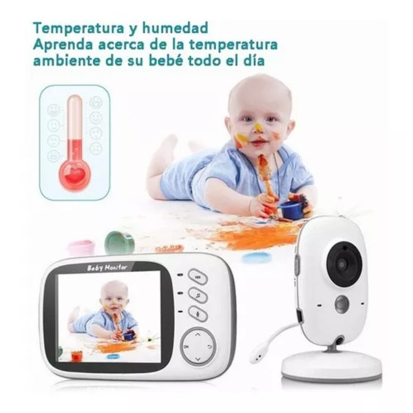 Trådløs babymonitor med nattsyn og lyd