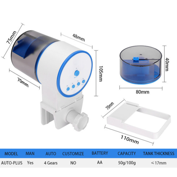 1 Stk. Hjem Aquarium Rør Automatisk Aquarium Smart Timer Fisk