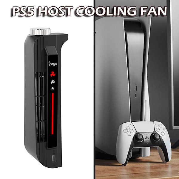 Kylfläkt för PS5 PlayStation 5 Konsolvärd Kyl Game Exter