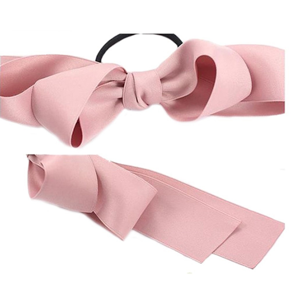 3 stk. (pink + sort + rød) Mode satinbåndsløkke hovedbånd