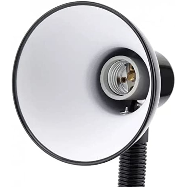 Skrivebordslampe (svart) Lys opp arbeidsområdet ditt med stil og effektivitet