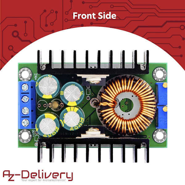 Progressiv DC-DC-omvandlare 5-40V BIS 1.2-35V Kompatibel med Ar