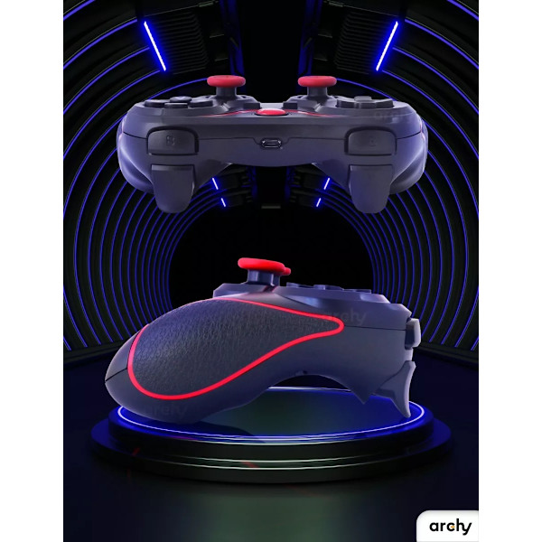 Gamepad Bluetooth-kontroller för Android och PC med stöd