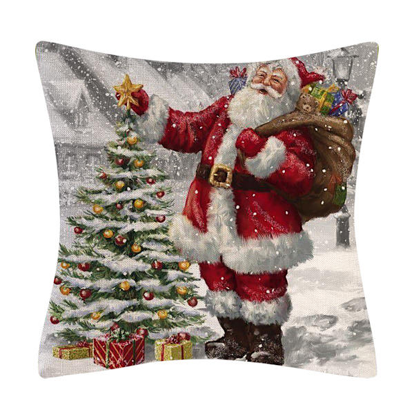 Jul Kuddfodral, Snögubbe, Jultomte, Kuddfodral