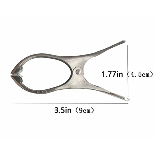 Metallisia pyykinpuristin Stainless steel -altaapyyhkeiden klipsiä