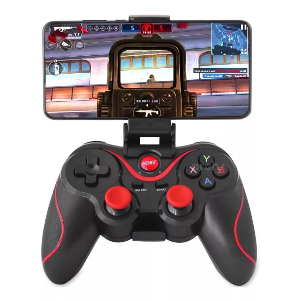 Gamepad Bluetooth-kontroller för Android och PC med stöd