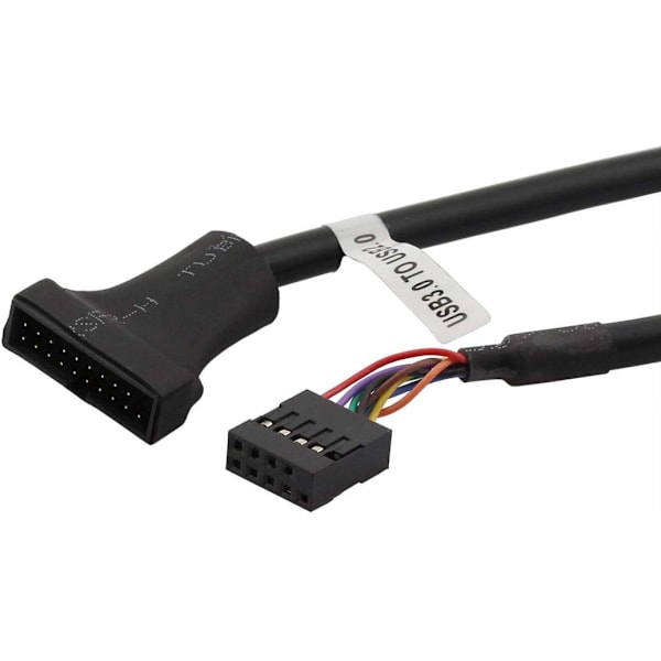 2-pack USB 3.0 till USB 2.0 Adapterkabel Datorkabel Kontakter