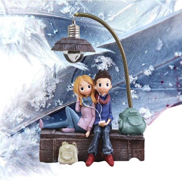 1 stycke Mini Resin Par Ornament, Heminredning Hantverk