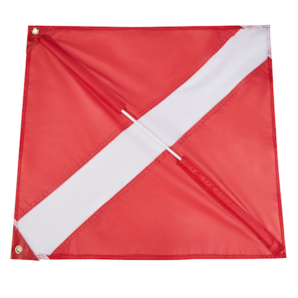 1 stk Avtakbart Forsterket Stang Dykkeflagg Dykkeflagg